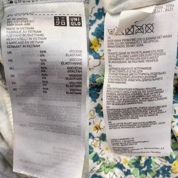 Liberty of London x Uniqloo Sleeveless Floral Dress Women Size Small‎ - Picture 4 of 4